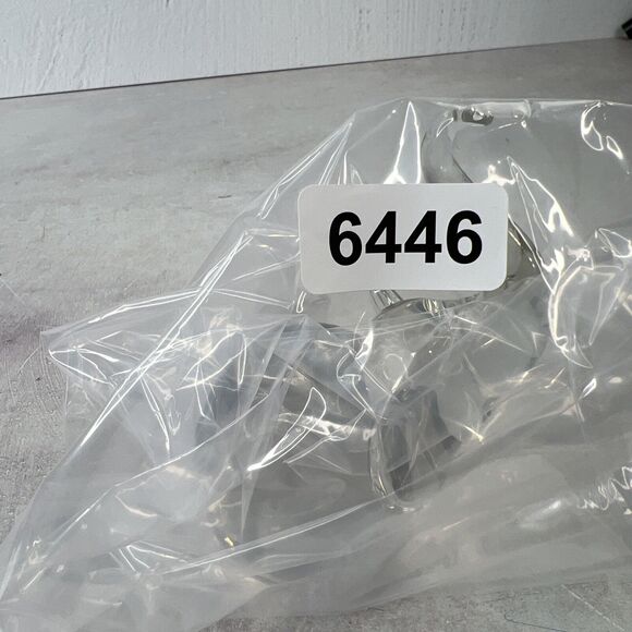 Vintage Clear Hand Blown Art Glass Elephant Figurine Paperweight 5in tall - Picture 8 of 8